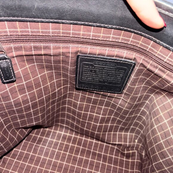 Coach Wool Tote Bag - Picture 4 of 10